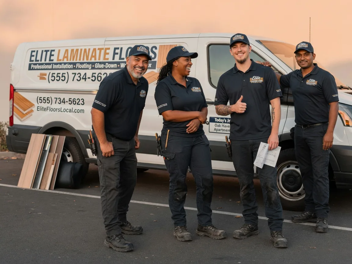 Laminate flooring installation company in Lockridge, IA
